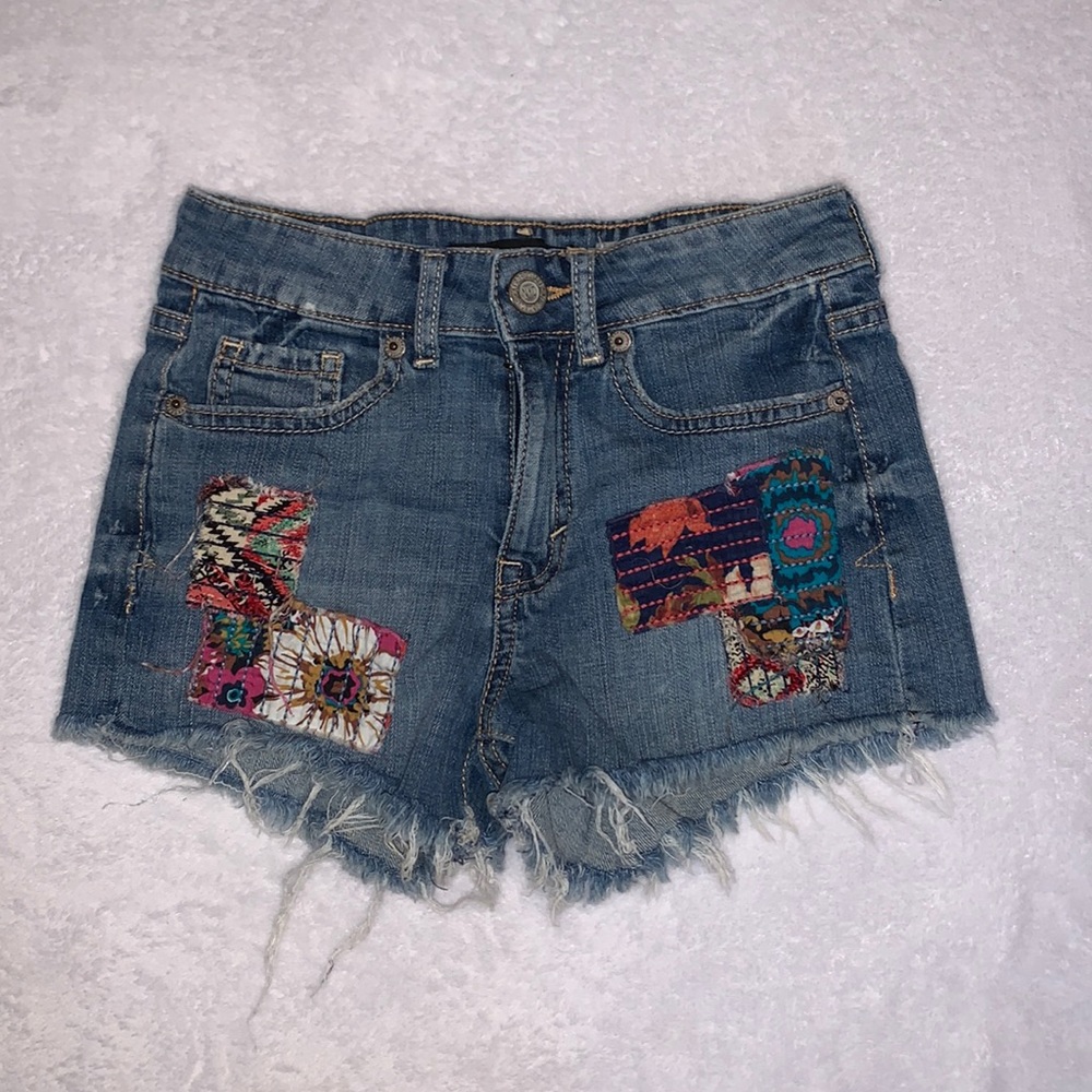 aeropostale high waisted shorty